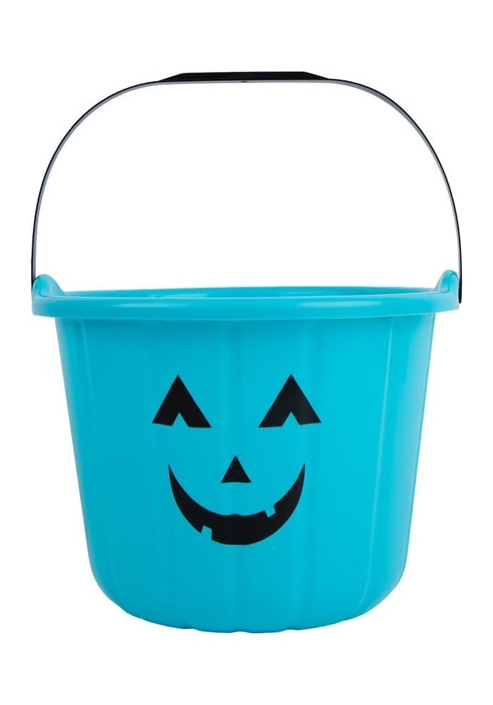 Daiso Halloween Pumpkin Basket - Blue - Image 1